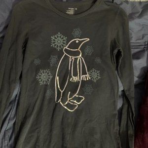 Old Navy- Penguin Sequin Shirt